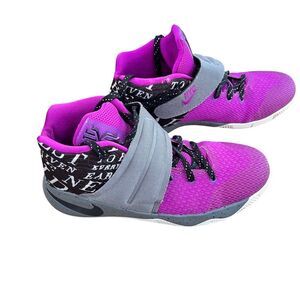 Nike Kyrie 2 NikeID Black/Gray Purple Basketball J.B.Y Sneakers